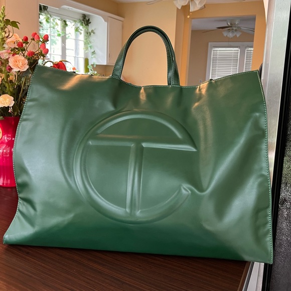 Telfar Bags Telfar Large Shopping Bag Olive Green Poshmark